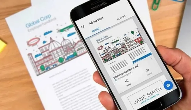 Як відсканувати документи на Android