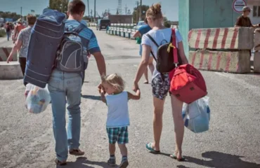 Внутрішньо переміщені особи / фото ілюстроване