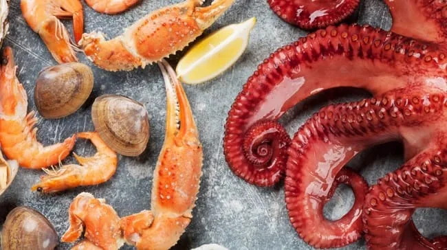 Морепродукти. Фото kingcrab.com.ua