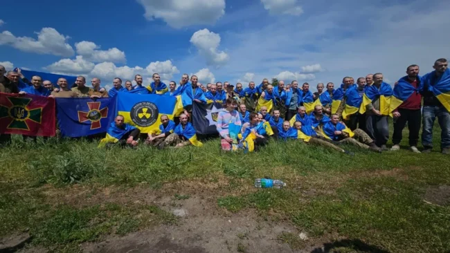 Полонені після обміну