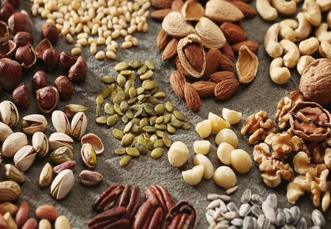 Горіхи та насіння 