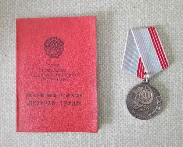 Массовое награждение в Советском Союзе: медаль «Ветеран труда»