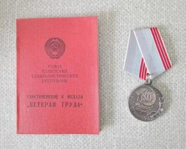 Массовое награждение в Советском Союзе: медаль «Ветеран труда»