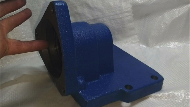 Установка через усиленный переходник вместо пускового двигателя ПД-10