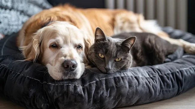 Пухнастий комфорт: лежаки та будиночки, які подобаються улюбленцям