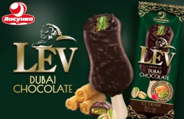Морозиво ескімо LEV Dream of DUBAI CHOCOLATE