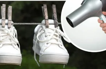 Як швидко висушити взуття