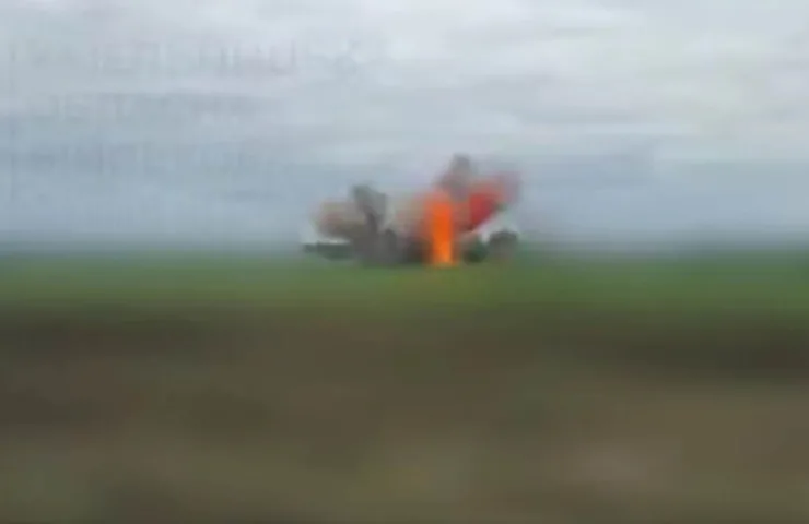 Відео, як збивають російського  дрона наші захисники, оприлюднив начальник Хмельницької обласної військової адміністрації