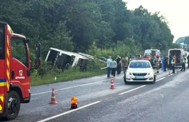 Аварія сталася близько 16:40 години