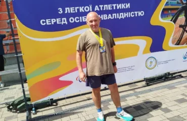 Кам'янчанин — чемпіон України з пара легкої атлетики