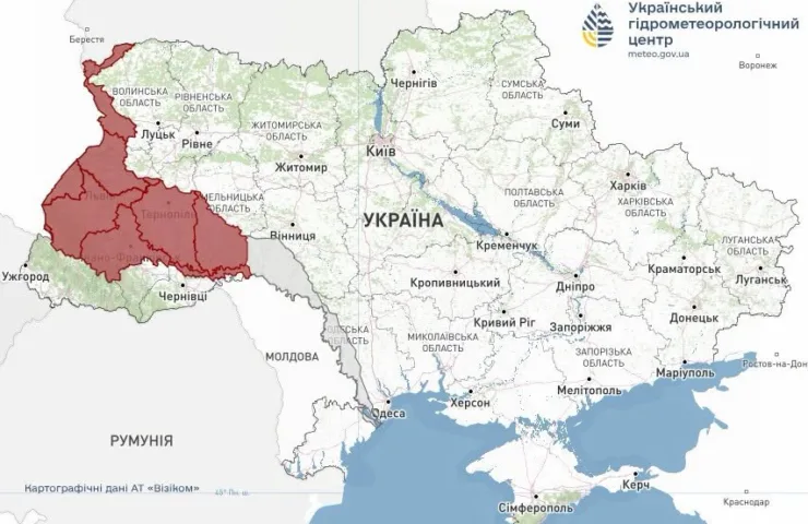 Карта регіонів