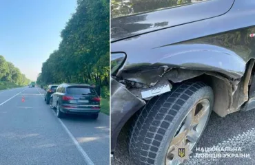 На Ярмолинеччині легковик зіткнувся з мотоциклом