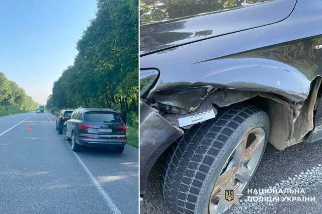 На Ярмолинеччині легковик зіткнувся з мотоциклом
