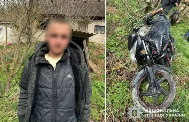 Викрав мотоцикл і сховав у сусідньому селі: засудили 19-річного крадія