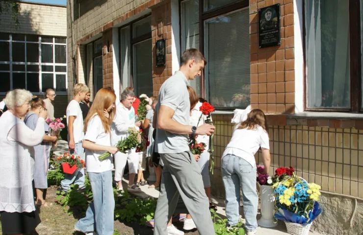 У Камʼянці відкрили меморіальні дошки Сергію Козаку та Олександру Заголдному