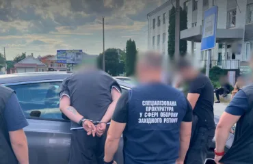Затримання представника ТЦК