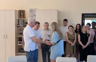 У Славуті родинам двох полеглих Героїв передали ордени «За мужність»