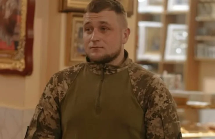 За бойові заслуги захисник отримав відзнаку «Золотий Хрест»